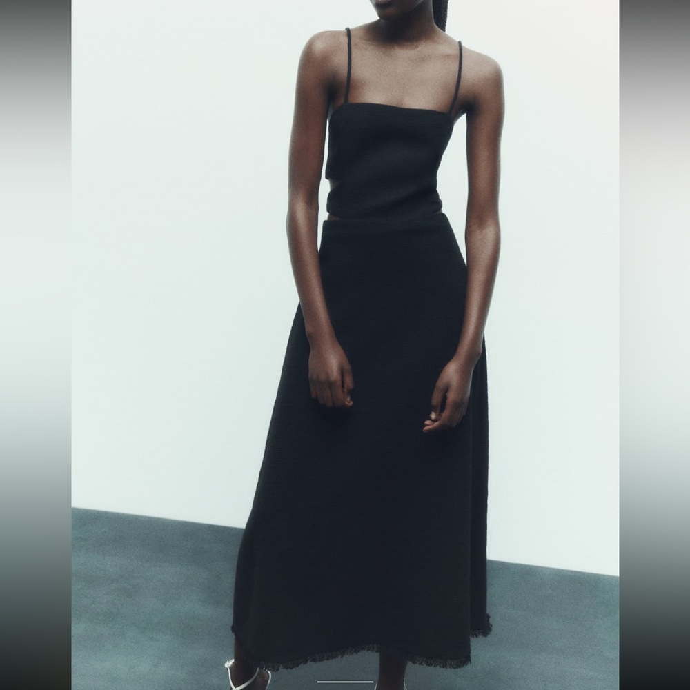 ZARA Cutout MIDI Dress